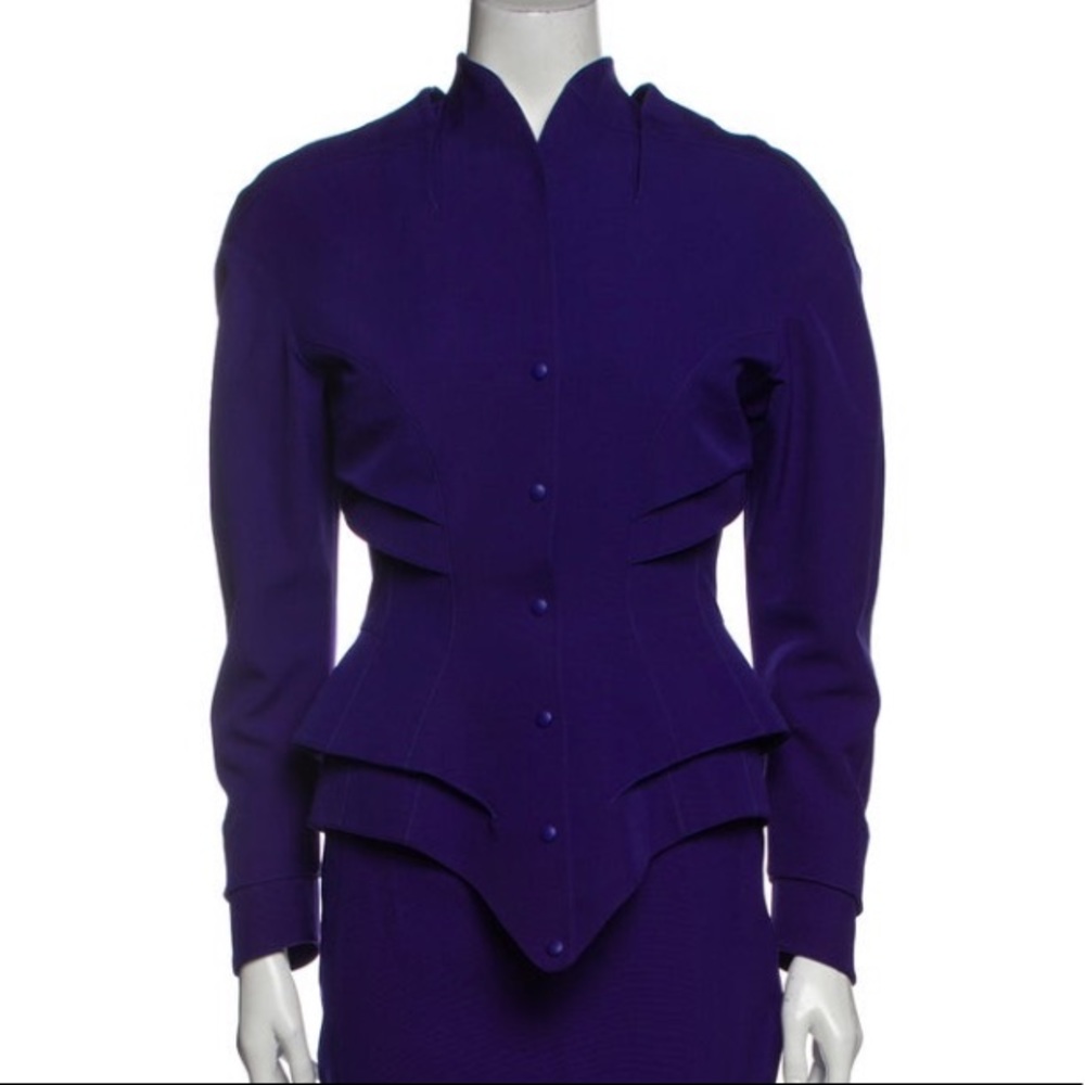 WANTED ISO ,  this Thierry Mugler blazer jacket